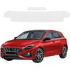 GrizzGlass bespalvė techninė HeavyDuty Clear danga bagažinės slenksčiui, skirtas Hyundai i30 Hatchback (2020-2026) [2w1] (GRZ21072)