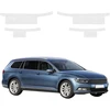 GrizzGlass Bespalvė techninė danga HeavyDuty Clear slenksčiams, skirtiems Volkswagen Passat B8 Kombi (2014-2022) [4w1] (GRZ21106)