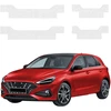 GrizzGlass bespalvė techninė danga HeavyDuty Clear slenksčiams, skirtiems Hyundai i30 Hatchback (2020-2026) [4w1] (GRZ21066)