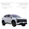 GrizzGlass Bespalvė techninė danga HeavyDuty Clear slenksčiams, skirtiems JAC JS8 PRO (2025-2026) [4w1] (GRZ21950)