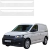 GrizzGlass bespalvė techninė danga HeavyDuty Clear priekinėms slenksčiams, skirtiems Volkswagen Caddy Cargo (2020-2026) [2in1] (GRZ21893)