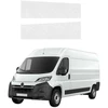 GrizzGlass Bespalvė techninė danga HeavyDuty Clear priekinėms slenkstinėms dalims, skirtoms Opel Movano (2006-2026) [2w1] (GRZ22052)