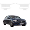 GrizzGlass Bespalvė techninė danga HeavyDuty Clear ant slenksčių, skirta Mercedes E klasė (2016-2023) [4w1] (GRZ20862)