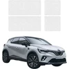 GrizzGlass Bespalvė techninė danga HeavyDuty Clear slenksčiams, skirtiems Renault Captur (2019-2023) [4w1] (GRZ22682)