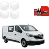 GrizzGlass bespalvė apsauginė plėvelė BodyShield po rankenomis, skirta Renault Traffic 3 Facelift (2020-2026) [4w1] (GRZ22744)