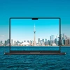 GrizzGlass filtras GrizzGlass HybridGlass Easy hibridinis stiklas skirtas Apple MacBook Air 15" 2024