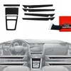 GrizzGlass Plėvelė vidaus apdailai GrizzGlass PianoSkin Matte, skirta Skoda Octavia 3 (2017-2020) [8w1]