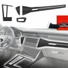 GrizzGlass Plėvelė vidaus apdailai GrizzGlass PianoSkin Matte, skirta Audi A6 C8 (2018-2024) [4w1]