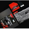 GrizzGlass plėvelė salonui PianoSkin Carbon Matte, skirta MG HS Hybrid (2024-2026) [4w1] (GRZ22846)