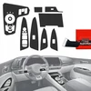 GrizzGlass plėvelė salonui PianoSkin Juodas Matte, skirta Kia Sportage 5 (2021-2024) [12w1] (GRZ19847)