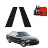 GrizzGlass Karboninė plėvelė stulpams BodyShield, skirta BMW 3 E36 Coupe (1991-1999) [2w1]