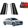 GrizzGlass Carbon plėvelė stulpams GrizzGlass BodyShield, skirta Opel Insignia A Sedan Facelifting (2013-2017) [6w1]