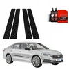 GrizzGlass Karboninė plėvelė ant statramsčių BodyShield, skirta Skoda Octavia 4 Hatchback (2019-2024) [4w1]