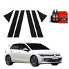 GrizzGlass Karboninė plėvelė stulpams GrizzGlass BodyShield, skirta Volkswagen VW Golf 8 Hatchback (2024-2025) [6w1]