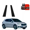 GrizzGlass Karboninė plėvelė ant statramsčių BodyShield skirtas Skoda Fabia (2019-2025) [2w1]