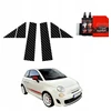 GrizzGlass anglies plėvelė ant statramsčių BodyShield, skirta Abarth 500 (2016-2023) [6w1]
