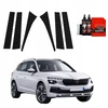 GrizzGlass Karboninė plėvelė stulpams GrizzGlass BodyShield, skirta Skoda Kamiq (2019-2025) [6w1]