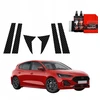 GrizzGlass Anglies plėvelė ant stulpelių BodyShield, skirta Ford Focus ST-Line X Hatchback Facelift (2021-2025) [6w1]