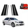 GrizzGlass Karbono plėvelė stulpams GrizzGlass BodyShield, skirta Mercedes Benz C Klasė W204 Sedan Facelifting (2011-2014) [6w1]