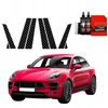 GrizzGlass Karboninė plėvelė stulpams GrizzGlass BodyShield, skirta Porsche Macan GTS (2021-2024) [8v1]