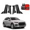 GrizzGlass Karboninė plėvelė stulpams GrizzGlass BodyShield, skirta Audi Q5 (2020-2025) [12w1]