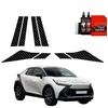 GrizzGlass Karboninė plėvelė ant statramsčių BodyShield, skirta Toyota C-HR (2023-2025) [8w1]