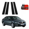GrizzGlass Karboninė plėvelė ant statramsčių BodyShield, skirta Skoda Octavia 3 (2017-2020) [4w1]