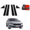 GrizzGlass Karboninė plėvelė stulpams GrizzGlass BodyShield, skirta Skoda Superb 4 Liftback (2024-2025) [6w1]