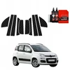 GrizzGlass Karboninė plėvelė ant stulpelių BodyShield skirtas Fiat Panda 3 Hatchback 5D (2011-2016) [10w1]