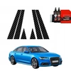 GrizzGlass Karboninė plėvelė stulpams BodyShield Audi A6 C7 Sedan Facelifting (2014-2018) [6w1]