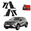 GrizzGlass Karboninė plėvelė ant statramsčių BodyShield, skirta Renault Symbioz (2024-2025) [12w1]