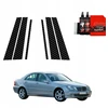 GrizzGlass Karboninė plėvelė ant stulpelių BodyShield, skirta Mercedes Benz C klasė W203 Sedan (2000-2007) [6w1]