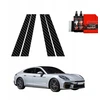 GrizzGlass Karboninė plėvelė ant stulpelių BodyShield skirtas Porsche Panamera 2 (2016-2024) [4w1]