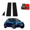 GrizzGlass Carbon plėvelė statramsčiams GrizzGlass BodyShield, skirta Fiat 500 (2016-2025) [3w1]