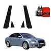 GrizzGlass Carbon plėvelė ant statramsčių GrizzGlass BodyShield, skirta Audi A4 B7 Sedan (2004-2008) [4w1]