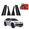 GrizzGlass Plėvelė stulpams GrizzGlass BodyShield Carbon, skirta Volkswagen Tayron (2025-2026) [6w1]