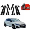 GrizzGlass Plėvelė ant statramsčių GrizzGlass BodyShield Carbon, skirta Audi A3 8Y Hatchback 5D (2024-2026) [12w1]
