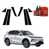 GrizzGlass Plėvelė stulpams GrizzGlass BodyShield Juodas, skirta Geely Starray EM-i (2025-2026) [8w1]