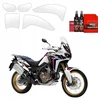 GrizzGlass Apsauginė plėvelė BodyShield, skirta Honda CRF1000L Africa Twin (2015-2019) [5w1]