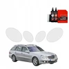 GrizzGlass Apsauginė plėvelė ant žibintų BodyShield, skirta Mercedes Benz E klasės S211 universalas (2002-2009) [4w1]