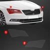 GrizzGlass Apsauginė plėvelė ant žibintų GrizzGlass BodyShield, skirta Skoda Superb 3 Combi (2015-2019) [2in1]