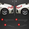 GrizzGlass Apsauginė plėvelė žibintams GrizzGlass BodyShield, skirta Toyota Corolla Kombi Facelift (2022-2025) [4w1]
