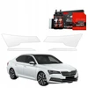 GrizzGlass Apsauginė plėvelė priekiniams žibintams BodyShield skirtas Skoda Superb 3 Liftback (2019-2023) [4w1]