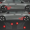 GrizzGlass Apsauginė plėvelė ant ratų arkų GrizzGlass BodyShield Opel Corsa (2023-2025) [4w1]