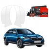 GrizzGlass Apsauginė plėvelė ant sparnų GrizzGlass BodyShield, skirta Skoda Superb 3 Combi (2019-2023) [4w1]