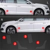 GrizzGlass Apsauginė plėvelė ant sparnų GrizzGlass BodyShield, skirta Skoda Kamiq (2024-2025) [4w1]