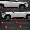 GrizzGlass Apsauginė plėvelė ant slenksčių GrizzGlass BodyShield, skirta Toyota Corolla Cross (2022-2025) [4w1]