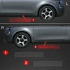 GrizzGlass Apsauginė plėvelė ant slenksčių GrizzGlass BodyShield, skirta Fiat 500 (2016-2025) [4w1]