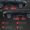 GrizzGlass Apsauginė plėvelė ant slenksčių BodyShield, skirta MG HS (2024-2025) [4w1]