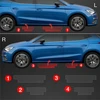 GrizzGlass Apsauginė plėvelė ant slenksčių GrizzGlass BodyShield, skirta Seat Ibiza (2021-2025) [4w1]